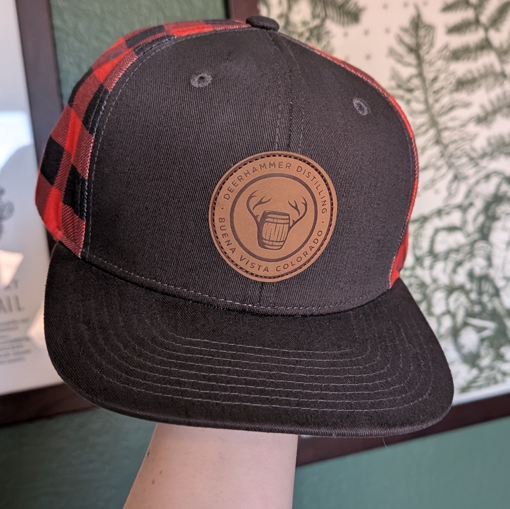 Plaid Snapback Hat